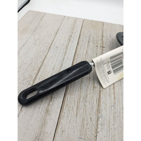 American Cooks Black Nylon Slotted Spatula Flipper Wide Turner With Tag 11” - Picture 6 of 7